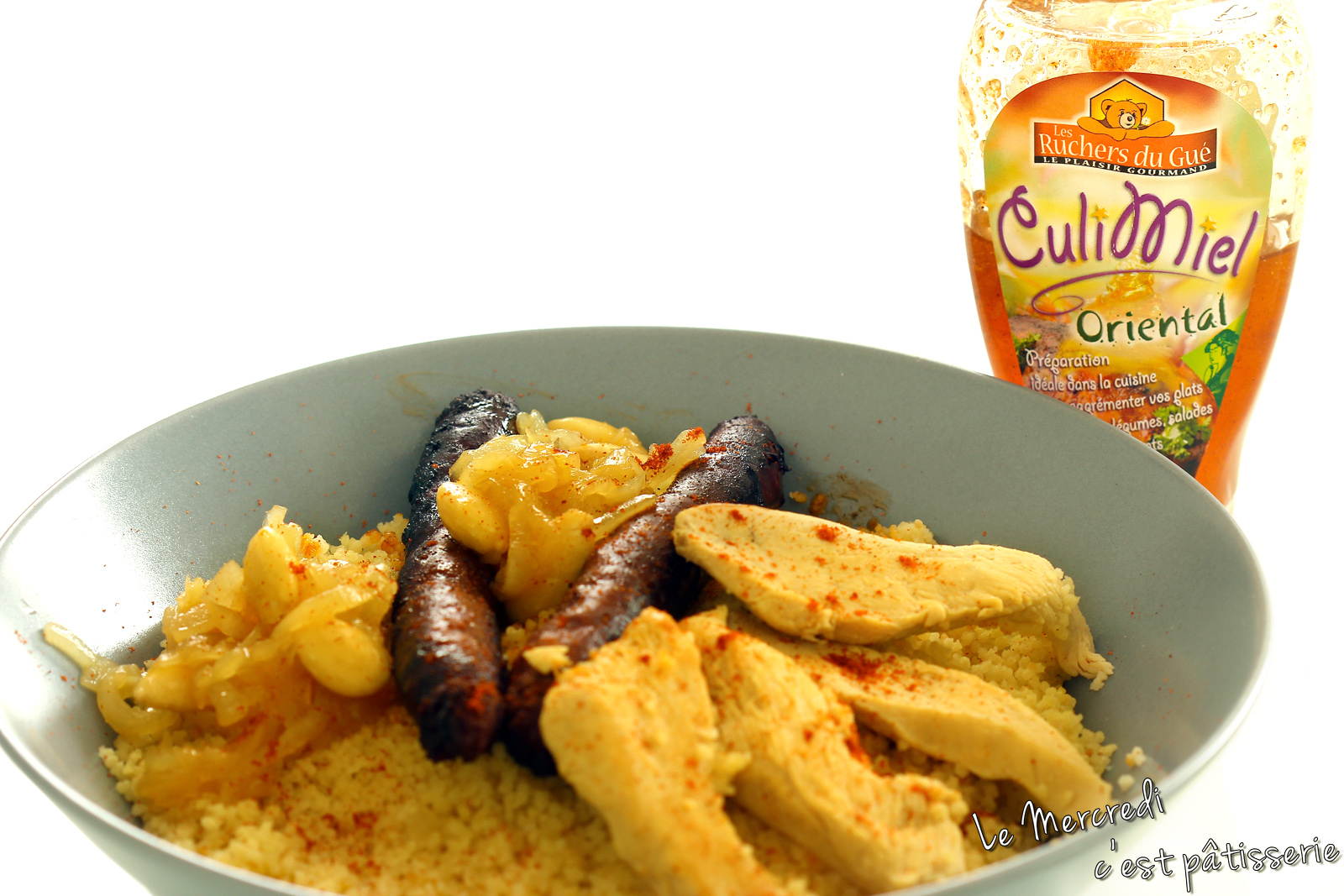 Couscous sucré salé au miel