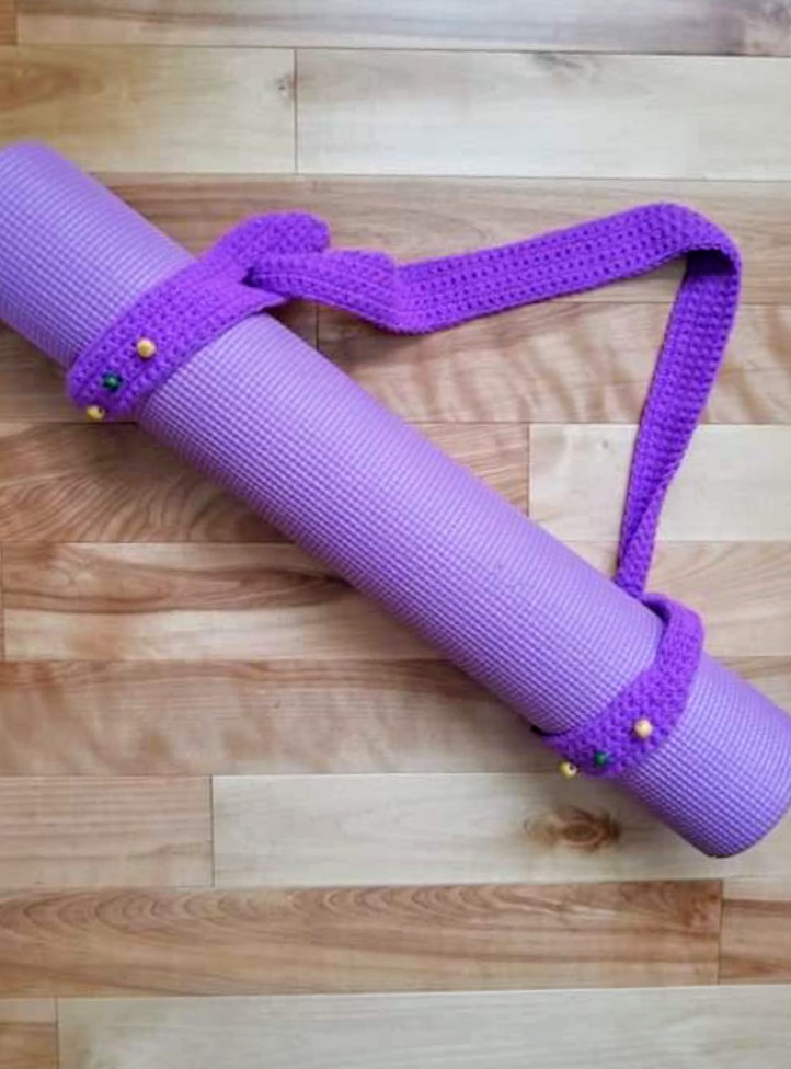 Hot and Cold Running Mom - Just my Stuff: Crochet Yoga Mat Strap