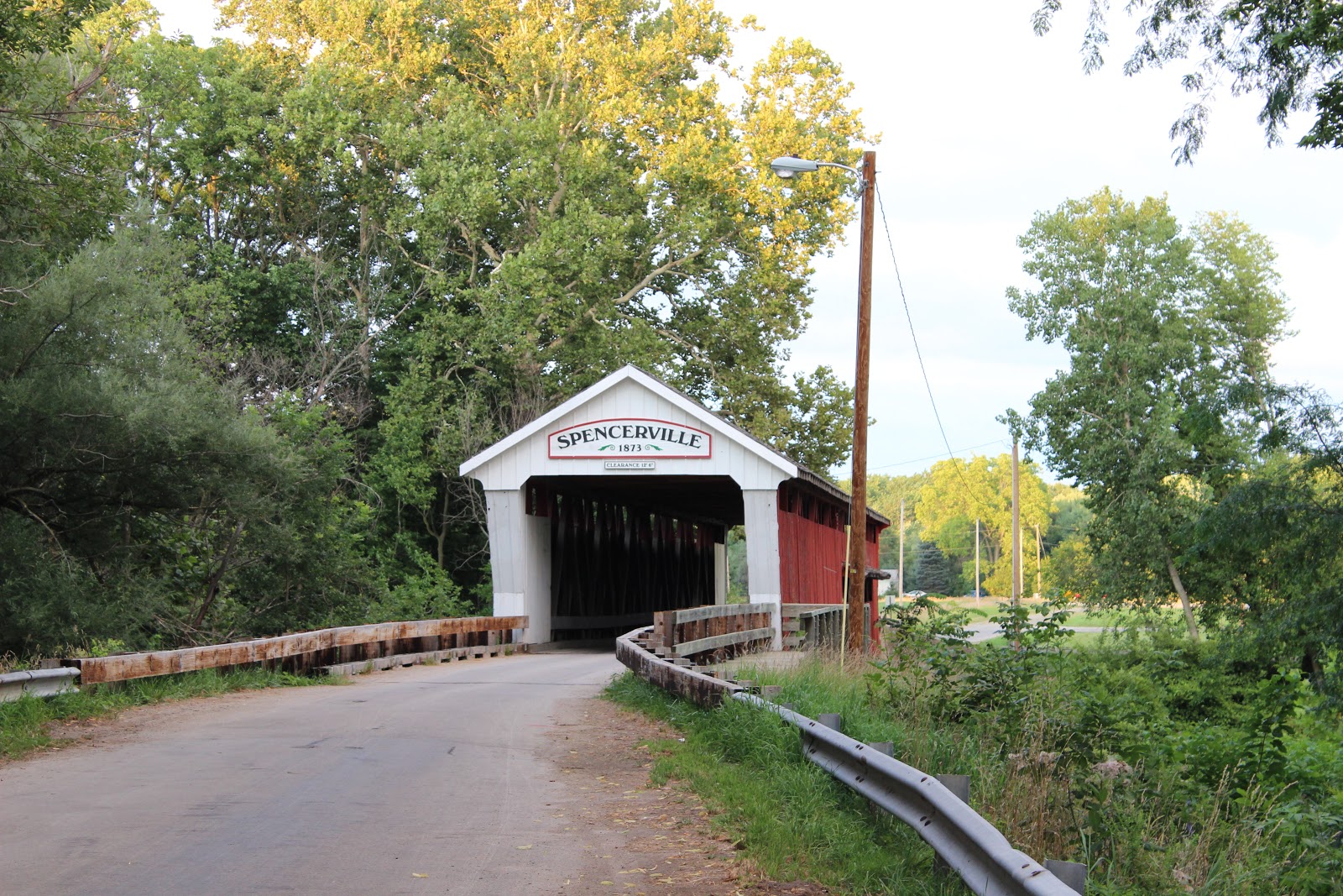 To Behold the Beauty Spencerville Covered Bridge