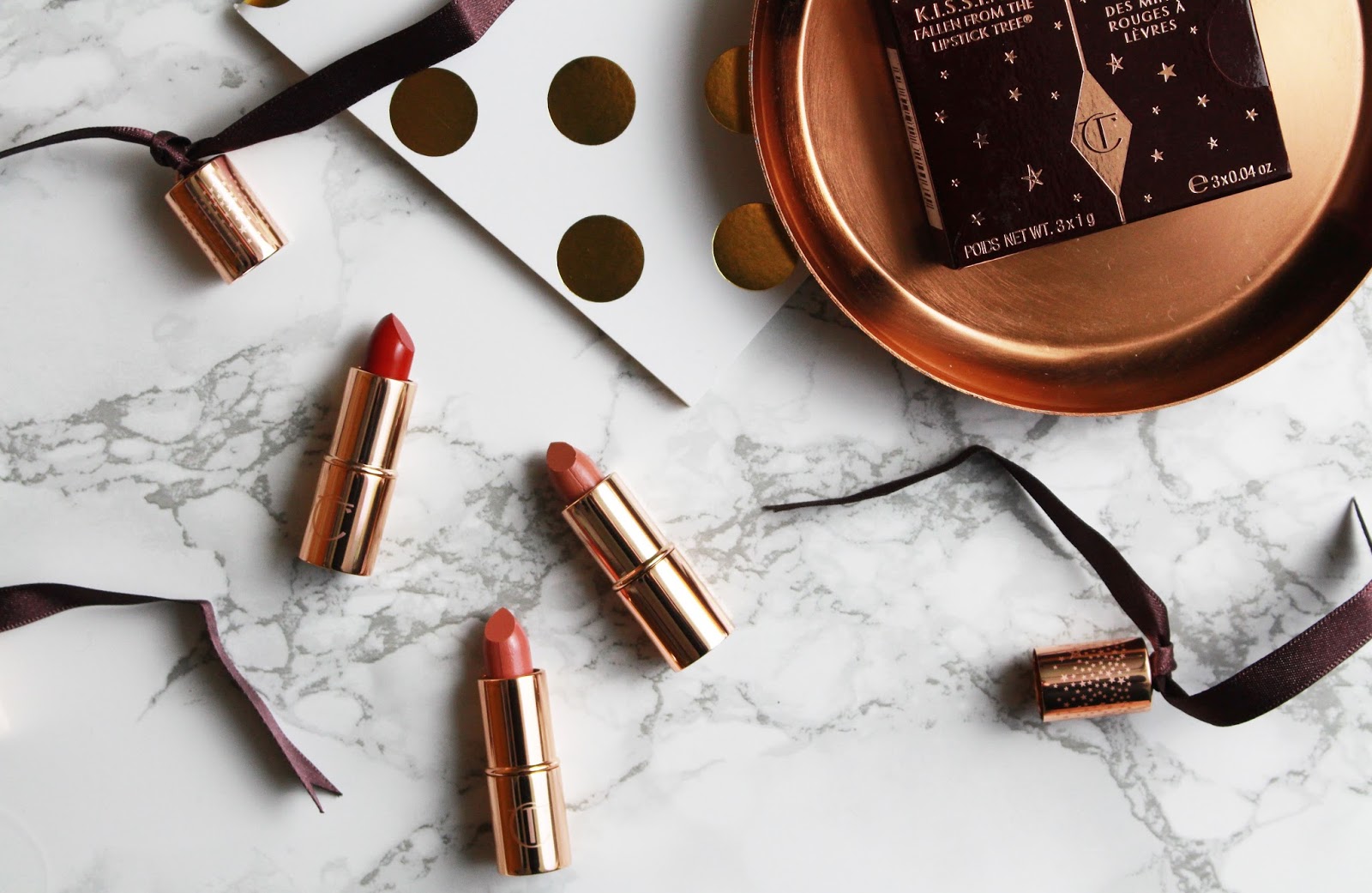 Charlotte Tilbury Lipstick Review, Stocking Fillers Make Up 