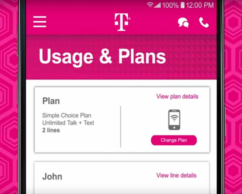T-Mobile has the simplest plans AT&T makes it possible for their customers to monitor their usages in a variety of ways. Here are a few of those options: Step 1: Check for Usage Alerts. Periodic updates sent via text and email.