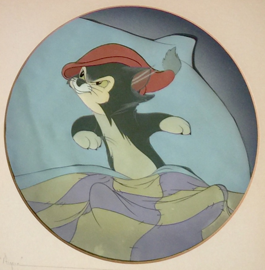 Animation Collection: Original Production Animation Cel of Figaro from  