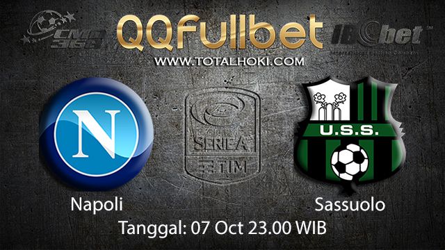 Prediksi Bola Jitu Napoli vs Sassuolo 07 October 2018 ( Italian Serie A )