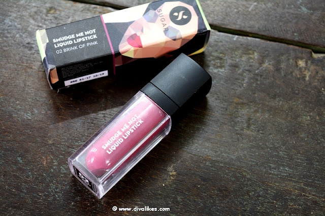 Sugar Cosmetics Smudge Me Not Liquid Lipstick Brink of Pink Review