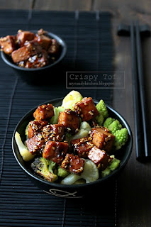 Хрупкаво тофу / Crispy Honey Sesame Tofu