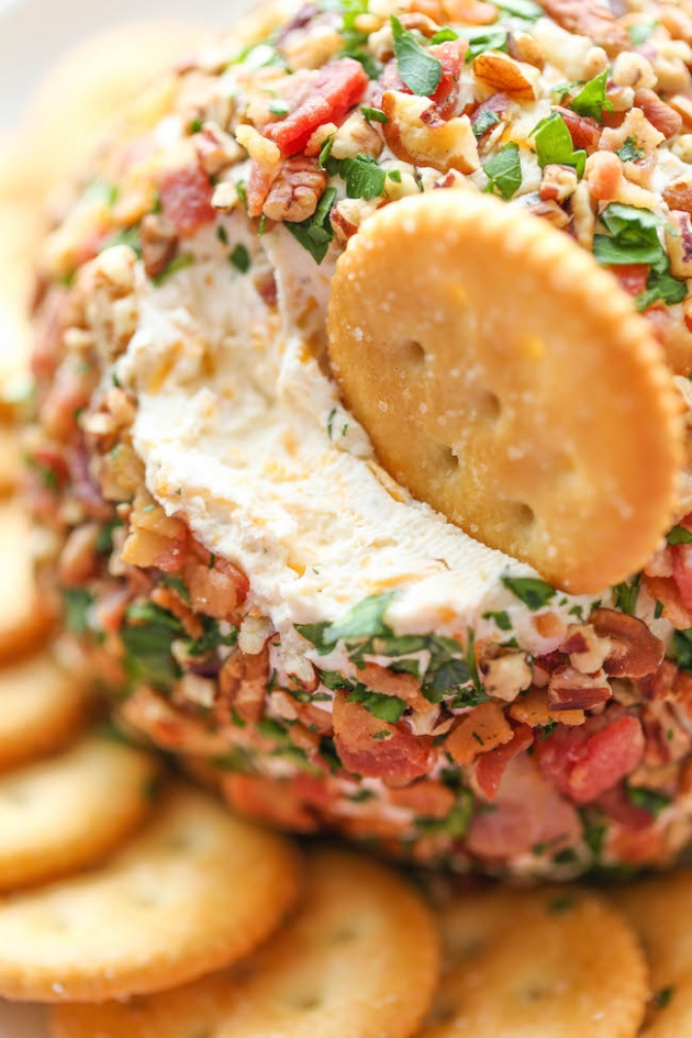 Bacon Ranch Cheese Ball Recipe Smart Points10 w w recipes