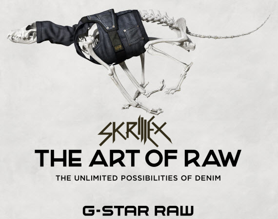 Great White DJ: Skrillex x G-Star Demin The Art of Raw