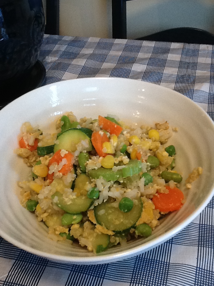 10,000 Ways Edamame Fried Rice