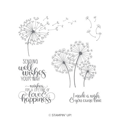 Evoke childhood memories everytime you use this stamp set. Dandelion Wishes. See more here - http://bit.ly/DandelionWishesStamp