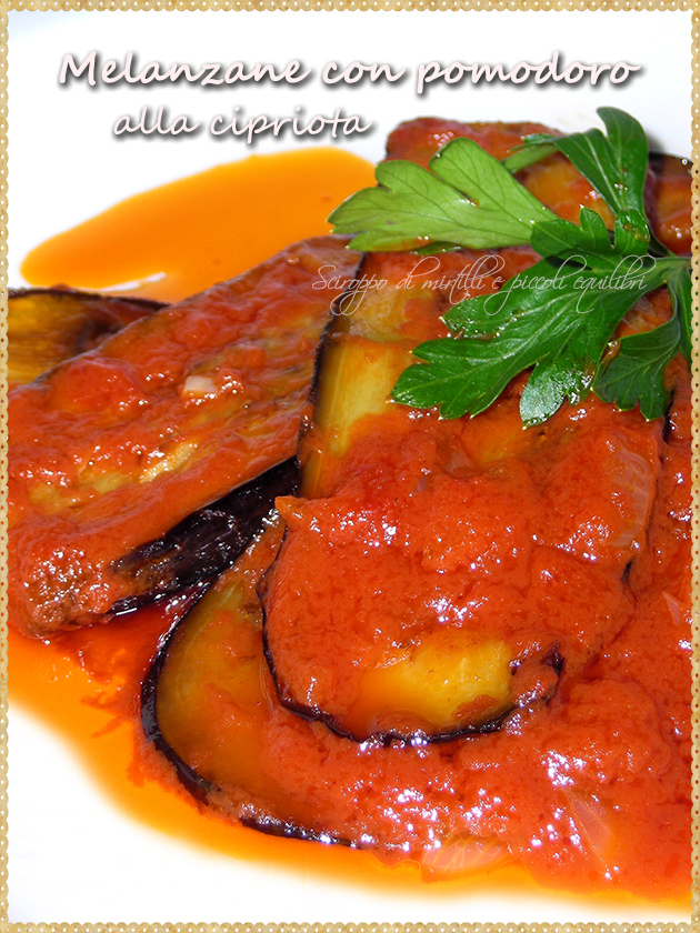 Melanzane con pomodoro alla cipriota