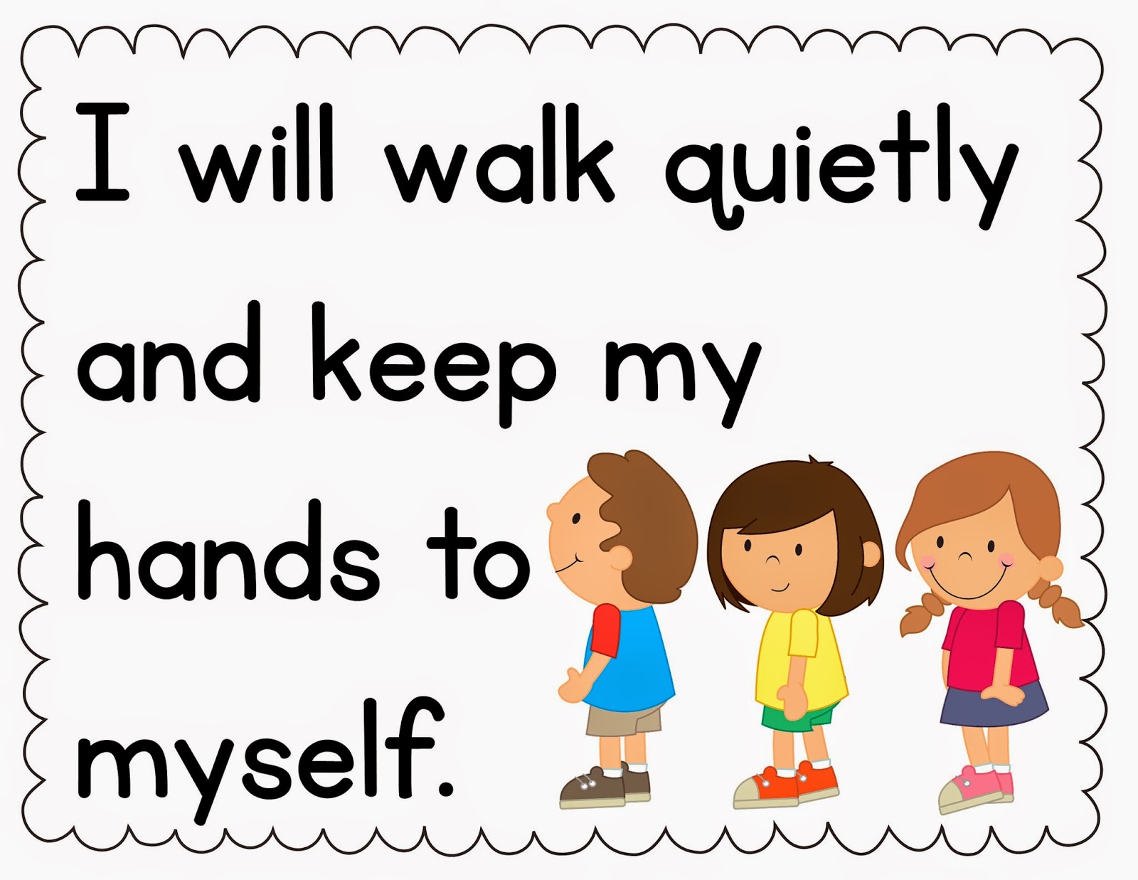 kindergarten rules clipart - photo #5