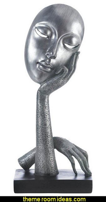Large Face Statue New York Style loft living - modern contemporary decorating ideas - mod retro style furnishings - modern contemporary decor Cityscapes Large Face Statue New York Style loft living - modern contemporary decorating ideas - mod retro style furnishings - modern contemporary decor Cityscapes
