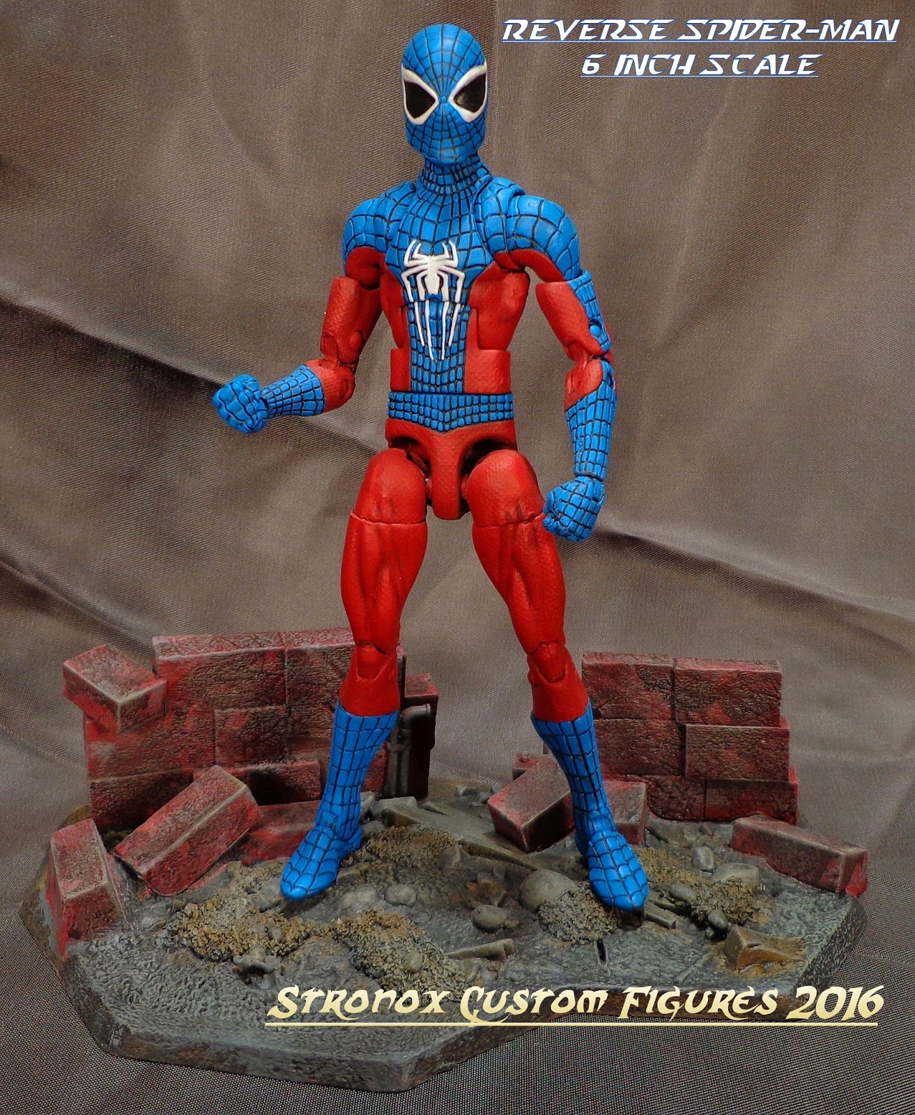 marvel legends spiderman custom
