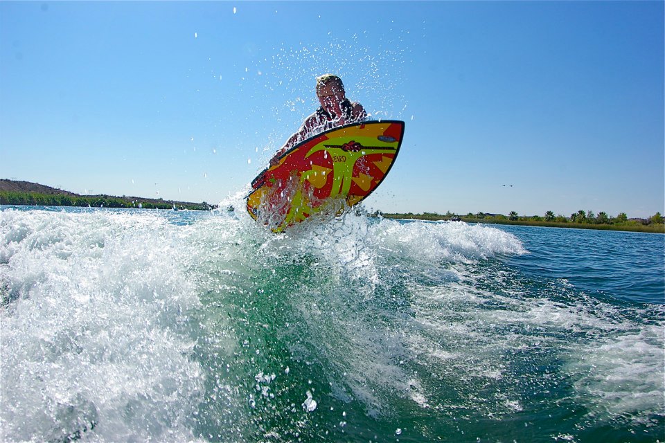 Zane Montgomery Wake Surfing World Wake Surfing Championship 2012