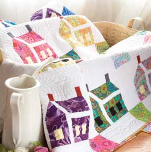 Quilt Patchwork Houseminiature version Pattern pdf
