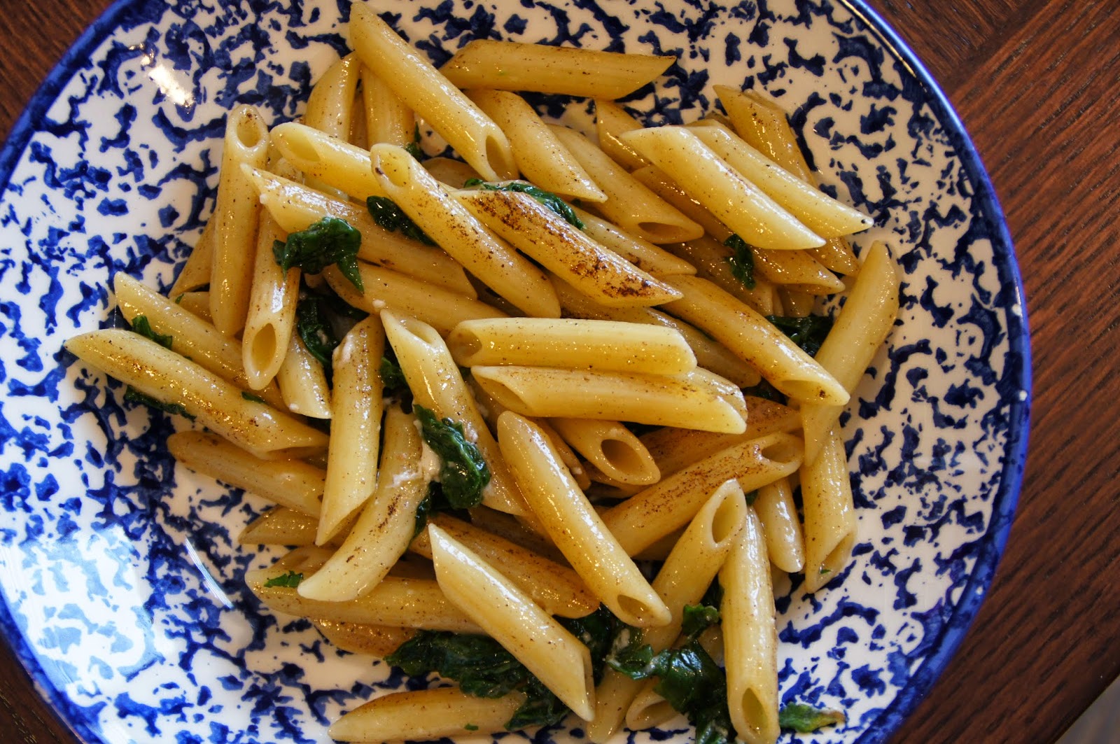 Little Bit of Everything Pasta with Brown Butter and Kale