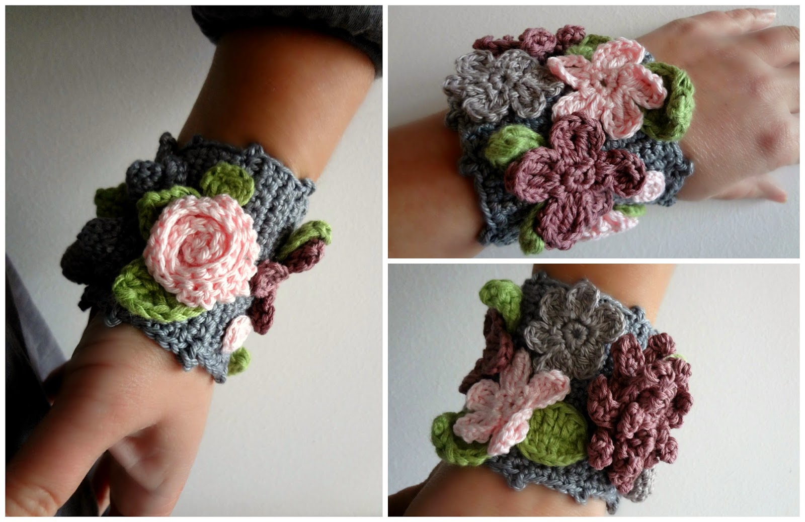 How to crochet bracelets [VIDEO TUTORIAL] | Crochet bracelet pattern, Crochet  bracelet tutorial, Crochet jewelry