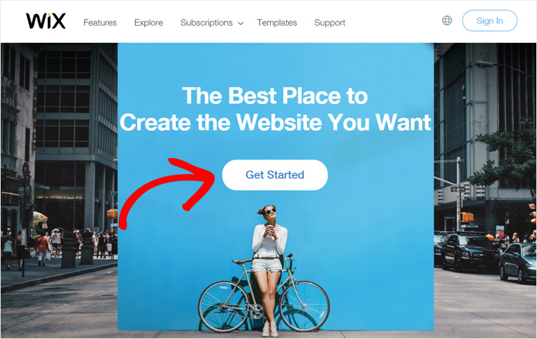 Membuat situs di Wix Membuat situs di Wix