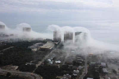 Fotos Tsunami de nubes en Panama City 