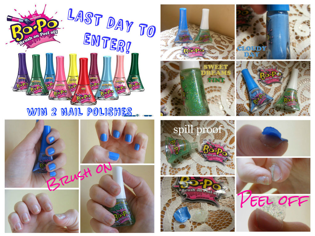 Last day to enter my Bo-Po nail polish duo GIVEAWAY!