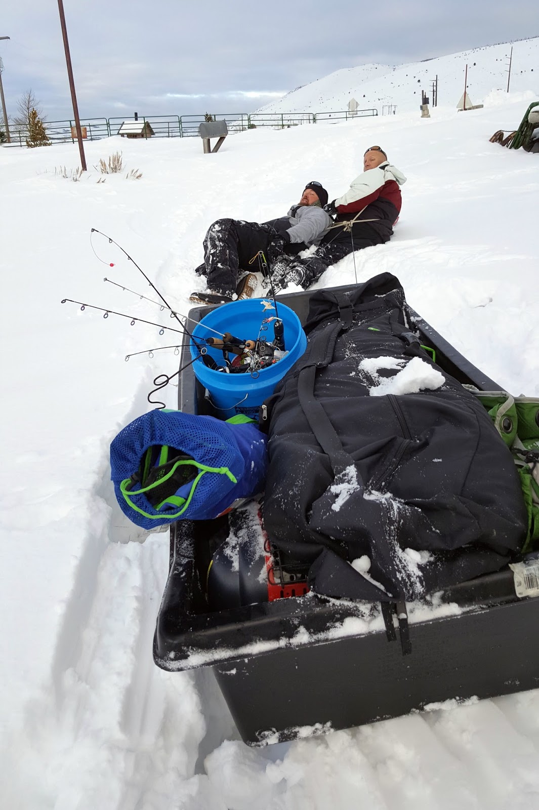Burrup Time Ice Fishing...
