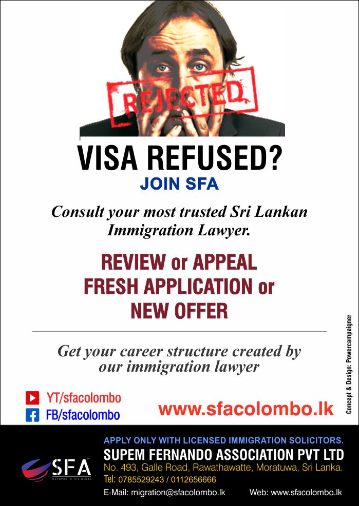 Visa Refused? Join SFA