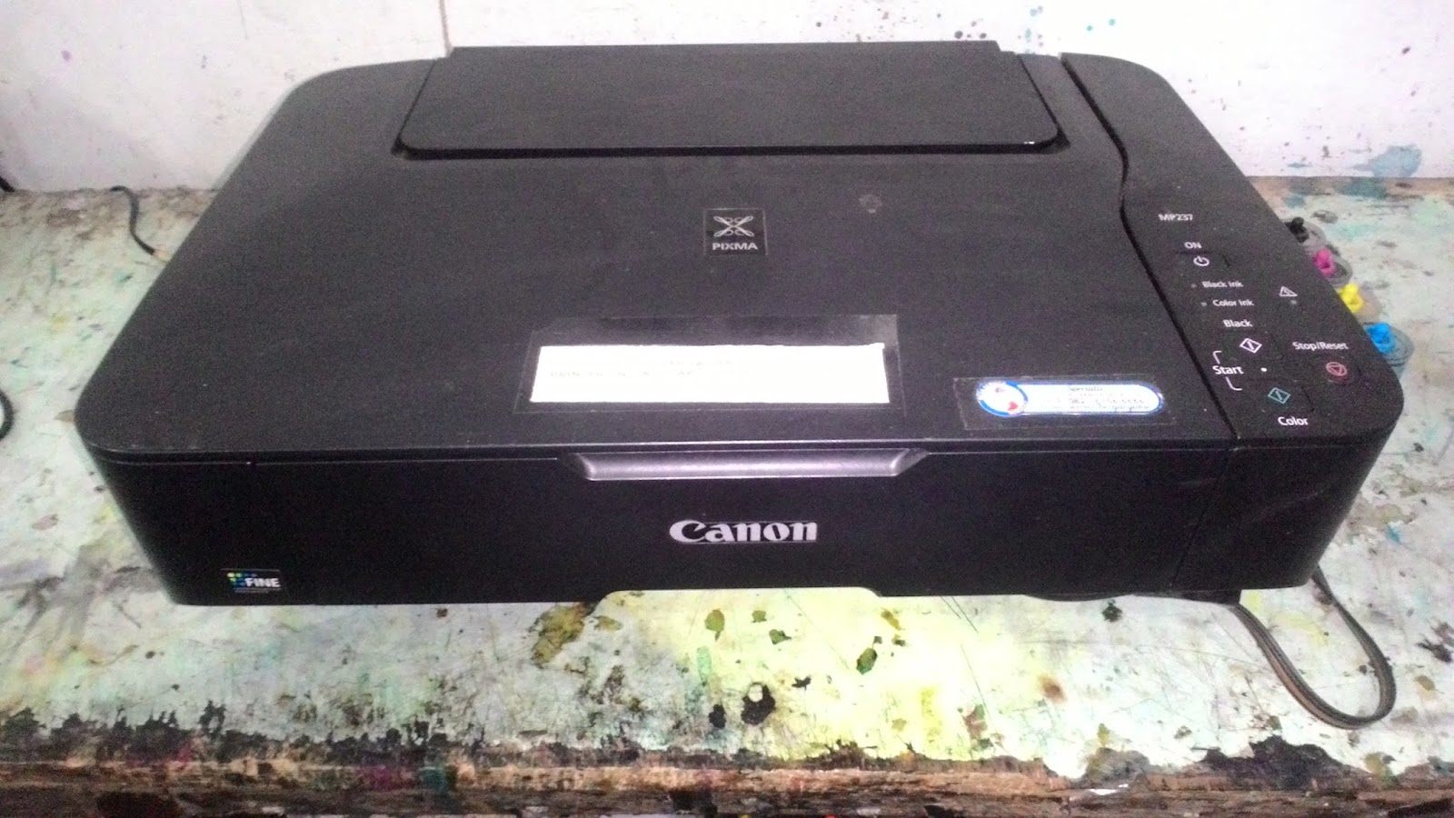 Servis Printer Dan Komputer Cara Reset Printer Canon MP 237