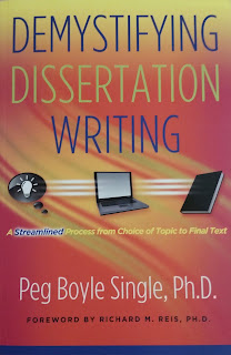 Book Cover - Peg Boyle Single - Demystifying Dissertations