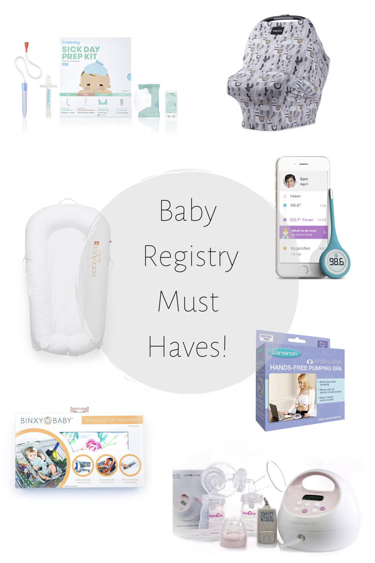 must haves for baby registry 2018