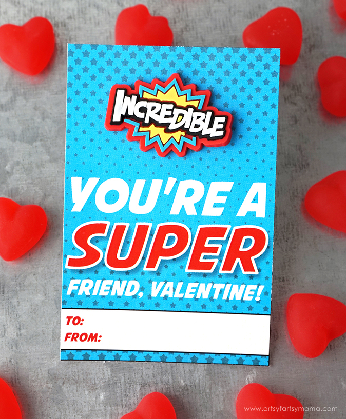Calling all superheroes! Save the day with these Free Printable Superhero Valentines!