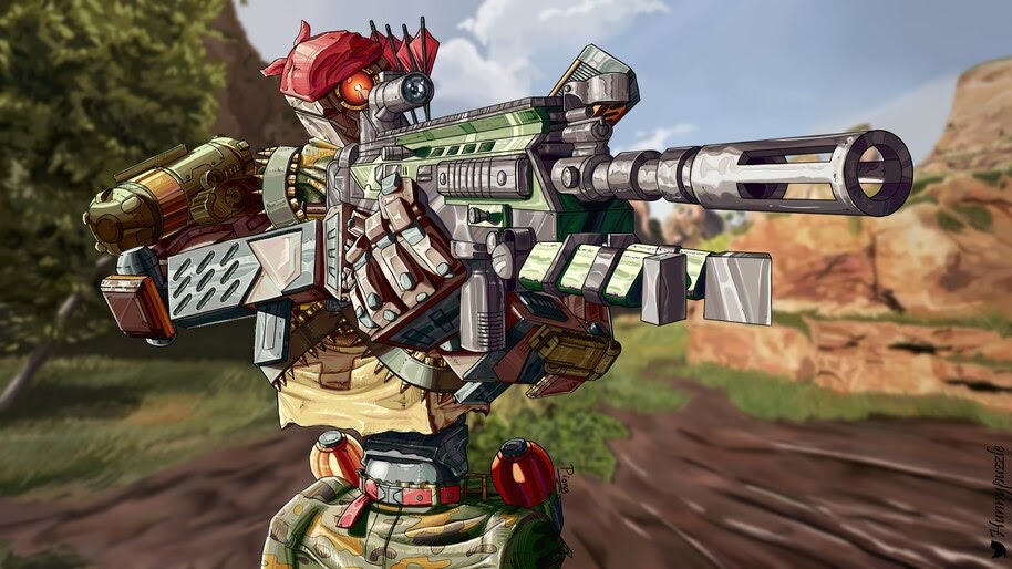 Pathfinder, Full Metal Robot, Apex Legends, 4K, #3.2334
