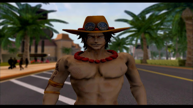 Portgas D. Ace (One Piece) GTA San Andreas