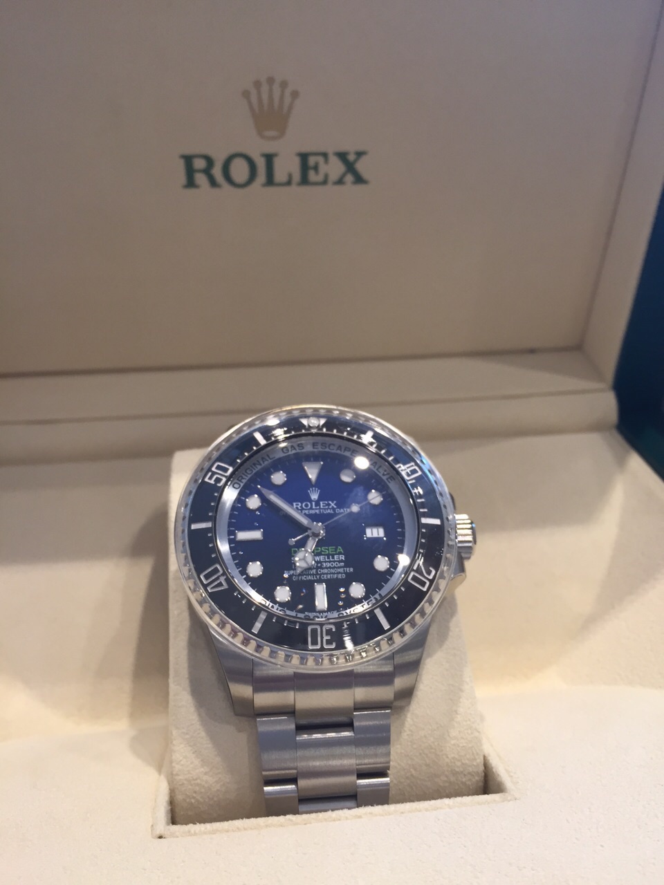 Hong Kong Watch Fever 香港發燒友 Rolex Deepsea D blue Ref 116660 HK