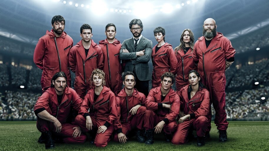 Money Heist, Netflix, Series, Cast, Characters, 4K, #6.1122