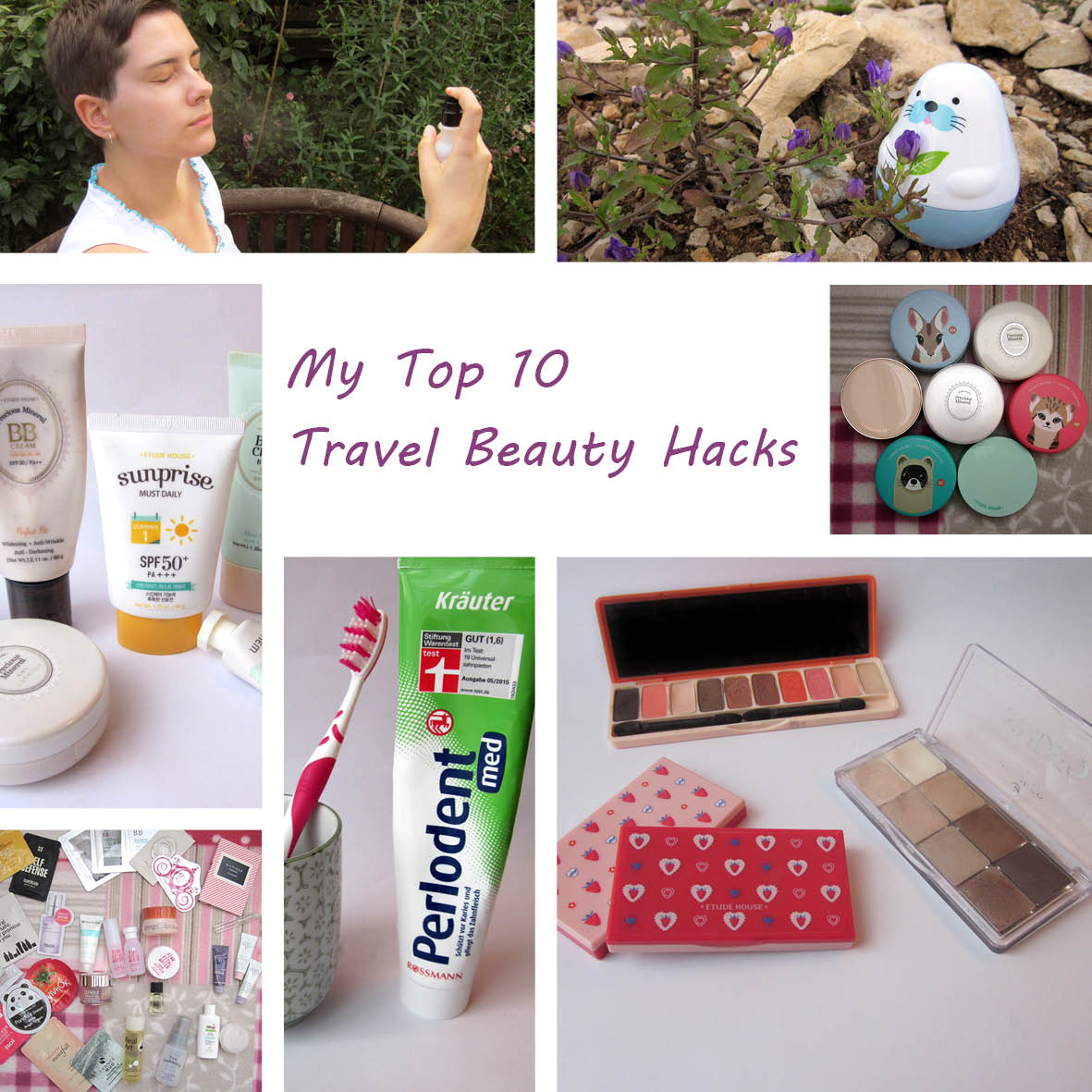 My Top 10 Beauty Travel Hacks