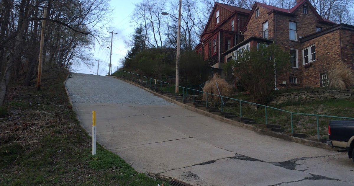 The Surprising Streets of Pittsburgh Steep Roads, a Wooden Street, and