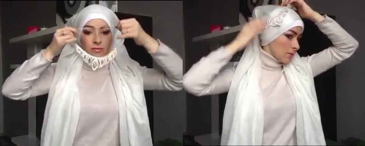 hijab pengantin 2