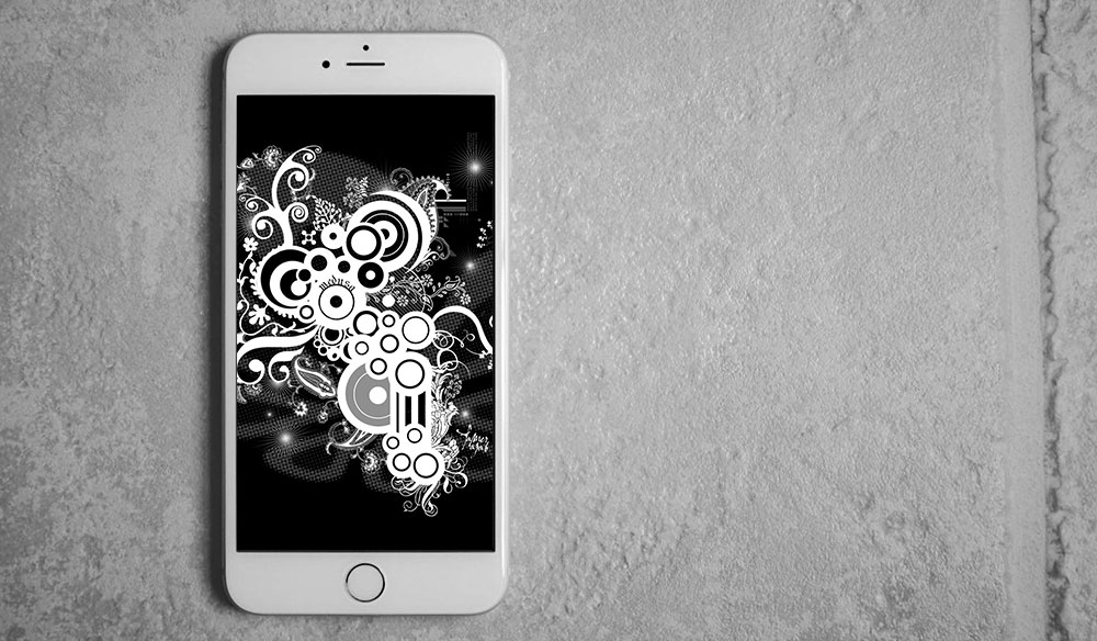 HD Çözünürlükte Siyah iPhone Duvar Kağıtları