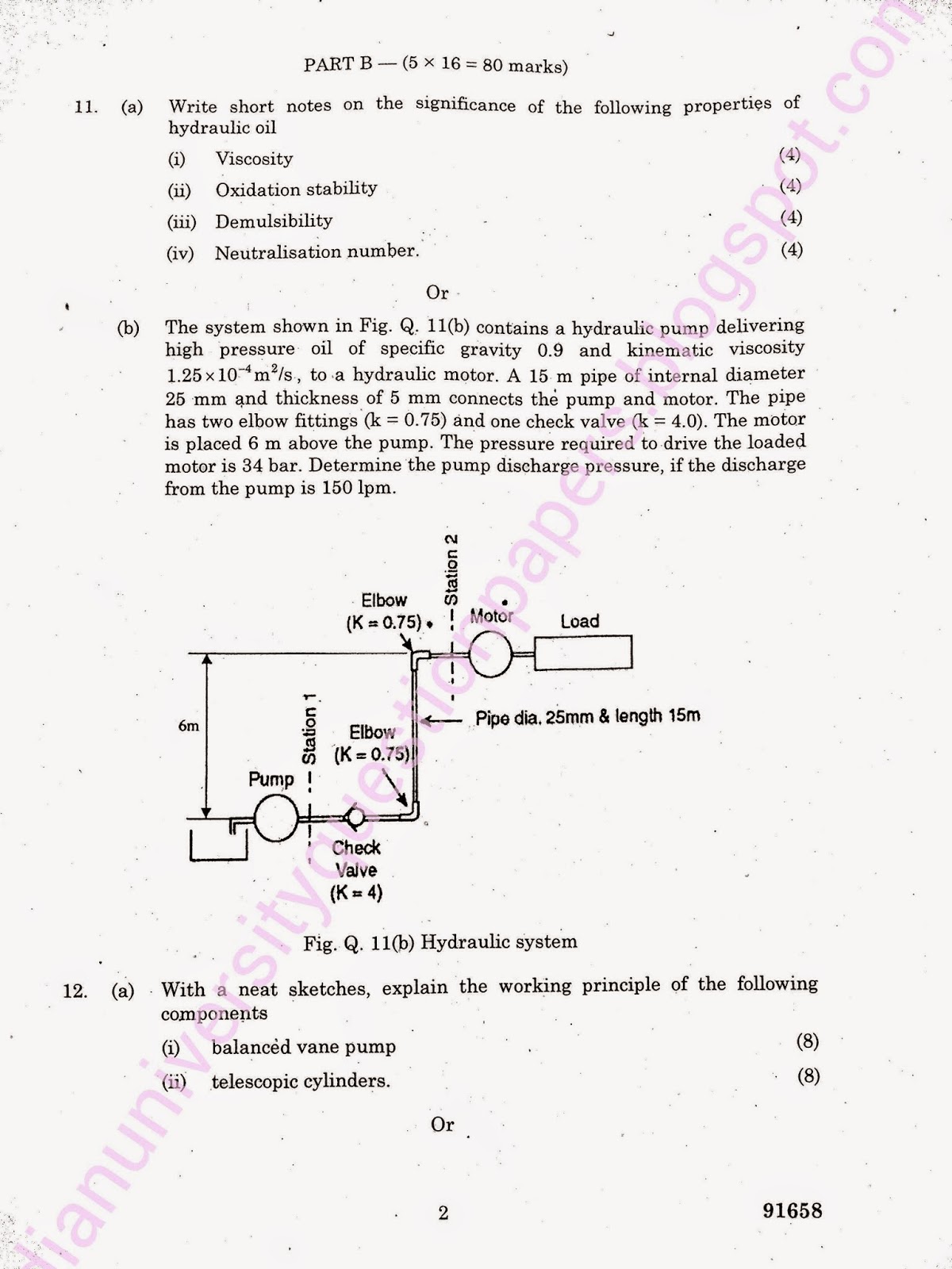 ME 2305, ME 55, ME 1305, 080120027, 10122 ME 506 Applied Hydraulics