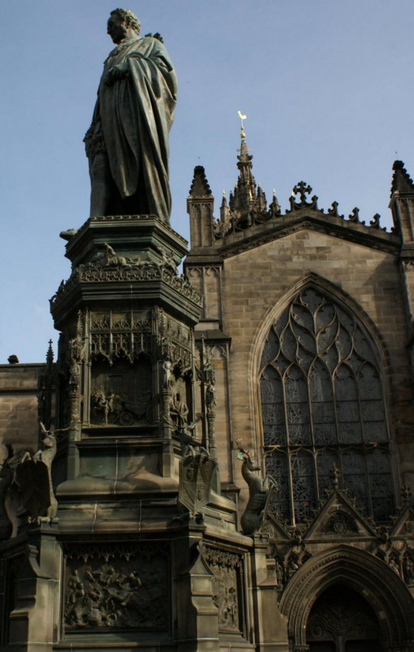 Tour Scotland Tour Scotland Photographs Duke of Buccleuch Statue Edinburgh