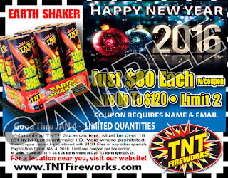 TNT Fireworks $10/$50 Coupon
