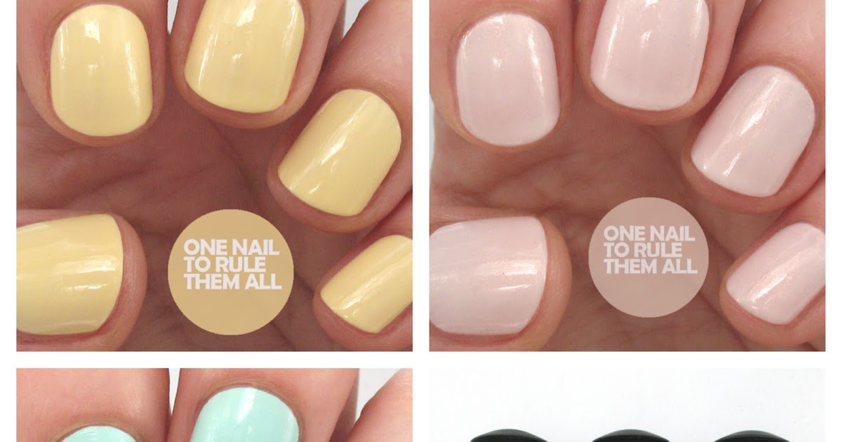 One Nail To Rule Them All: Review Week, Day 2: Deborah Lippmann Spring ...