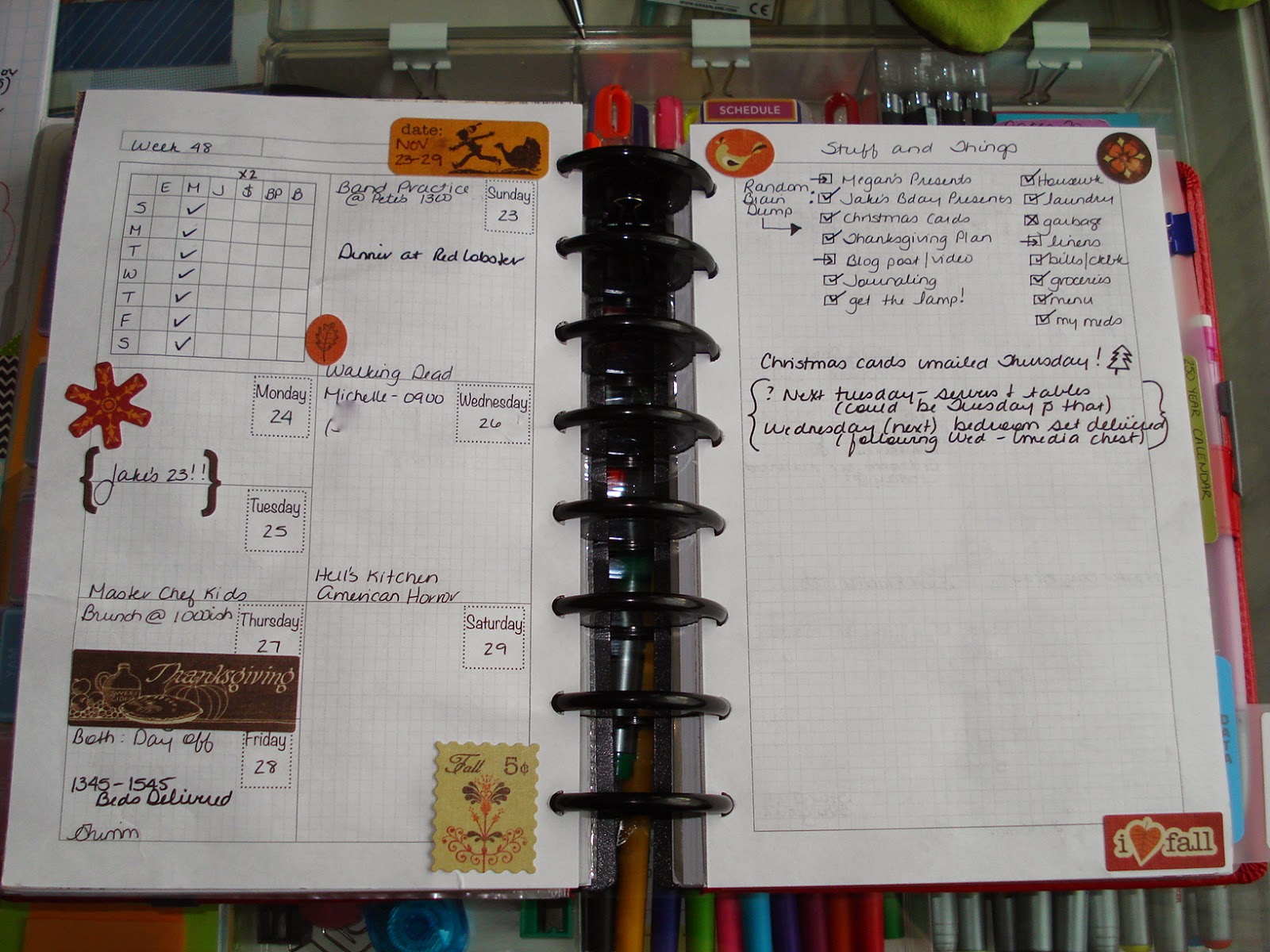 A Creative Operation: November ARC Planner Pages