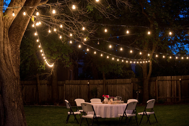 Domestic Fashionista: Backyard Anniversary Dinner Party