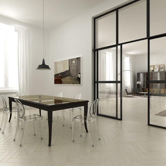 Contemporary minimalistic apartment in Florence by Filippo Carandini Studio