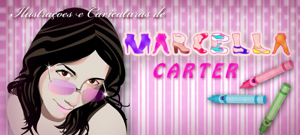 Marcella Carter - Caricaturas e ilustrações