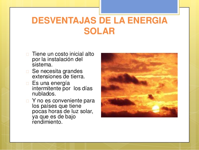 La energía Solar