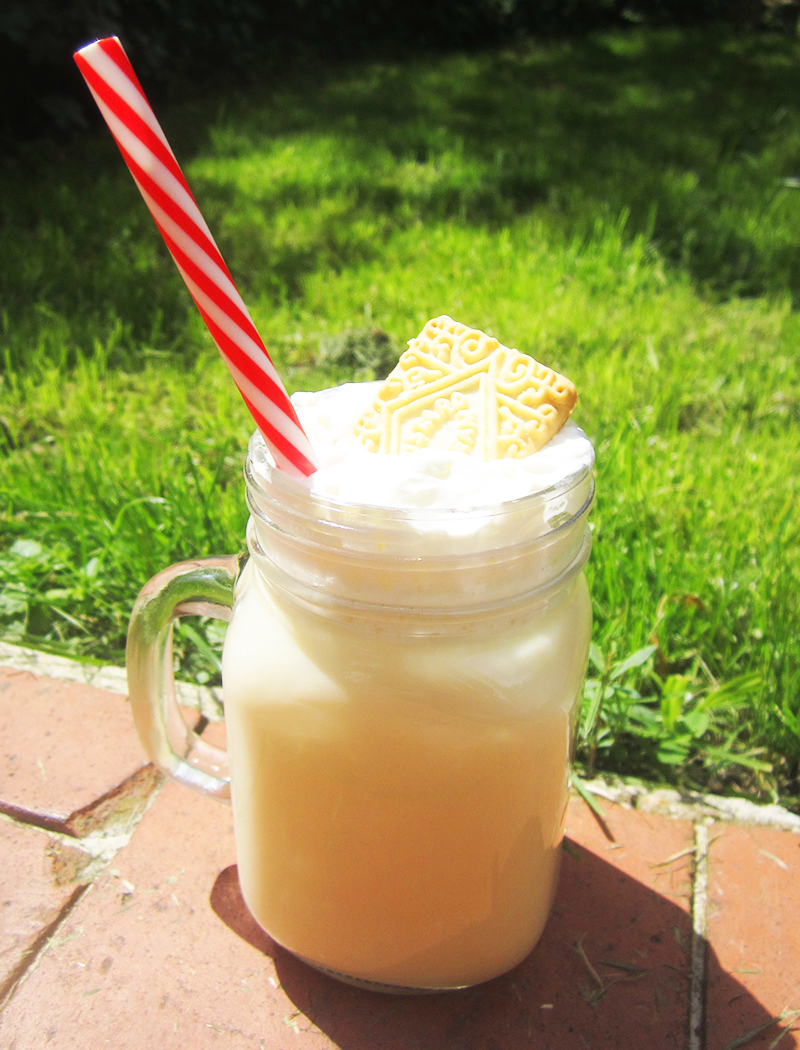 Food Custard Cream Milkshake Recipe VVNightingale