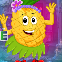 Games4King Dancing Pineapple Rescue