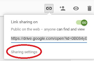 setting link public 1